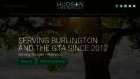 What Hudsontree.ca website looked like in 2021 (3 years ago)