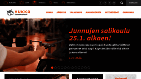 What Hukka.net website looked like in 2021 (3 years ago)