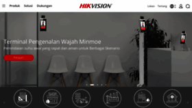 What Hikvision.id website looked like in 2021 (3 years ago)