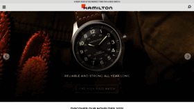 What Hamiltonwatch.com website looked like in 2021 (3 years ago)