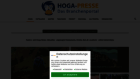 What Hoga-presse.de website looked like in 2021 (3 years ago)