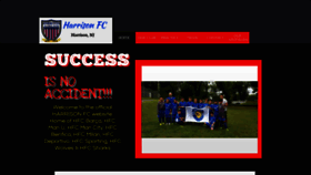 What Harrisonfutbolclub.com website looked like in 2021 (3 years ago)