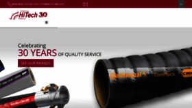 What Hitechpiping.ca website looked like in 2021 (3 years ago)