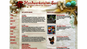 What Handwerkateliersari.nl website looked like in 2021 (3 years ago)
