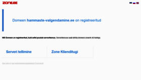 What Hammaste-valgendamine.ee website looked like in 2021 (3 years ago)