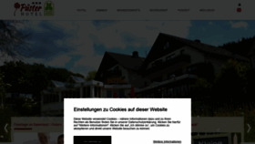 What Hotel-puester.de website looked like in 2021 (5 years ago)