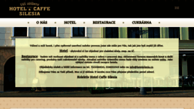 What Hotelsilesia.cz website looked like in 2021 (3 years ago)
