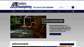 What Holdenhumphrey.com website looked like in 2021 (3 years ago)