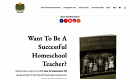 What Homeschoolingdownunder.com website looked like in 2021 (3 years ago)