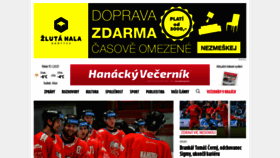 What Hanackyvecernik.cz website looked like in 2021 (3 years ago)