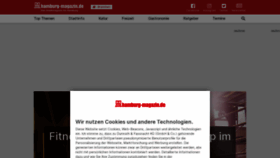 What Hamburg-magazin.de website looked like in 2021 (3 years ago)