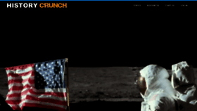 What Historycrunch.com website looked like in 2021 (3 years ago)