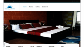 What Hotelgangadarshan.com website looked like in 2021 (3 years ago)