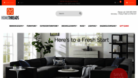 What Homethreads.com website looked like in 2021 (3 years ago)