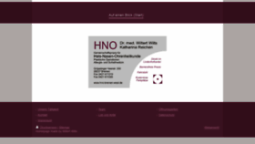 What Hno-bremen-west.de website looked like in 2021 (3 years ago)