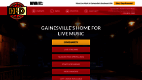 What Highdivegainesville.com website looked like in 2021 (3 years ago)