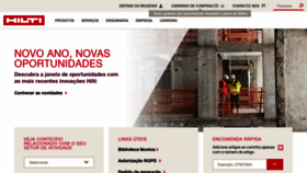 What Hilti.pt website looked like in 2021 (3 years ago)