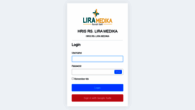 What Hris.liramedika.com website looked like in 2021 (3 years ago)