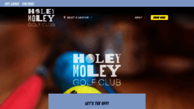 What Holeymoley.com.au website looked like in 2021 (3 years ago)