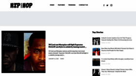 What Hiphophotness.com website looked like in 2021 (3 years ago)