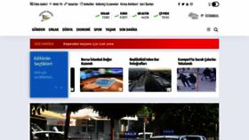 What Haberimistanbul.com website looked like in 2021 (3 years ago)