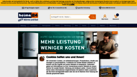 What Heima24.de website looked like in 2021 (3 years ago)