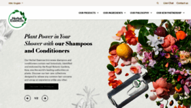 What Herbalessences.com website looked like in 2021 (3 years ago)