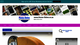 What Home-dzine.co.za website looked like in 2021 (3 years ago)