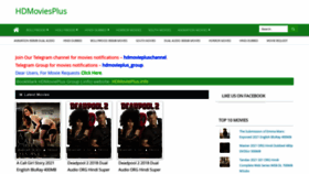 What Hdmoviesplus.site website looked like in 2021 (3 years ago)