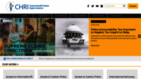 What Humanrightsinitiative.org website looked like in 2021 (3 years ago)