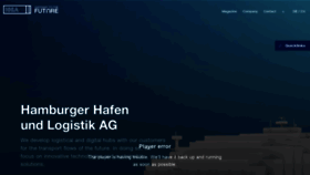 What Hhla.de website looked like in 2021 (3 years ago)