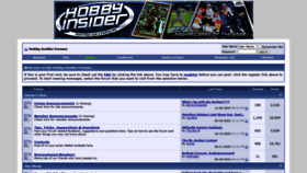 What Hobbyinsider.net website looked like in 2021 (3 years ago)