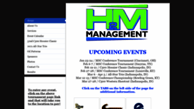 What H2mmanagement.com website looked like in 2021 (3 years ago)