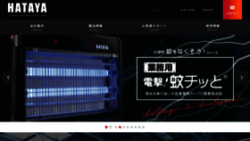 What Hataya.jp website looked like in 2021 (3 years ago)