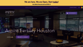 What Houstonfertilityspecialists.com website looked like in 2021 (3 years ago)