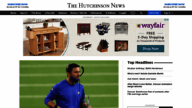What Hutchnews.com website looked like in 2021 (3 years ago)