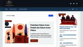 What Hukum96.com website looked like in 2021 (3 years ago)