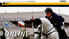 What Hannoveraner.com website looked like in 2021 (4 years ago)