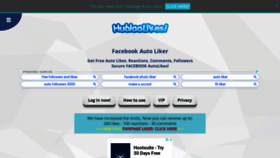 What Hublaalikes.com website looked like in 2021 (3 years ago)
