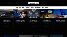 What Havayolu101.com website looked like in 2021 (3 years ago)