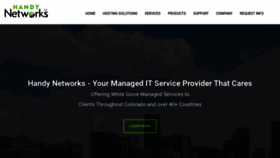 What Handynetworks.com website looked like in 2021 (3 years ago)