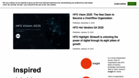 What Hfsresearch.com website looked like in 2021 (3 years ago)