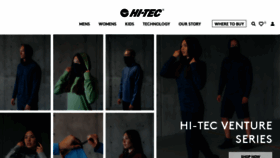 What Hi-tec.com website looked like in 2021 (3 years ago)