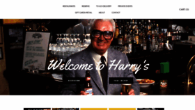 What Harrycarays.com website looked like in 2021 (3 years ago)