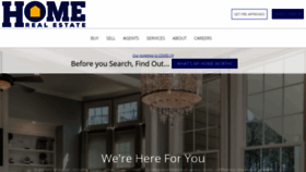 What Homerealestate.com website looked like in 2021 (3 years ago)