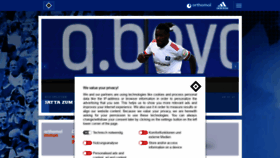 What Hsv.de website looked like in 2021 (3 years ago)