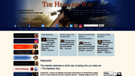 What Headless.org website looked like in 2021 (3 years ago)
