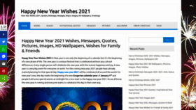 What Happynewyearwishes2020s.com website looked like in 2021 (3 years ago)