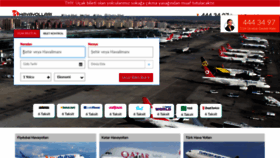 What Havayollari.co website looked like in 2021 (4 years ago)