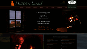 What Hiddenlinksgolf.com website looked like in 2021 (3 years ago)
